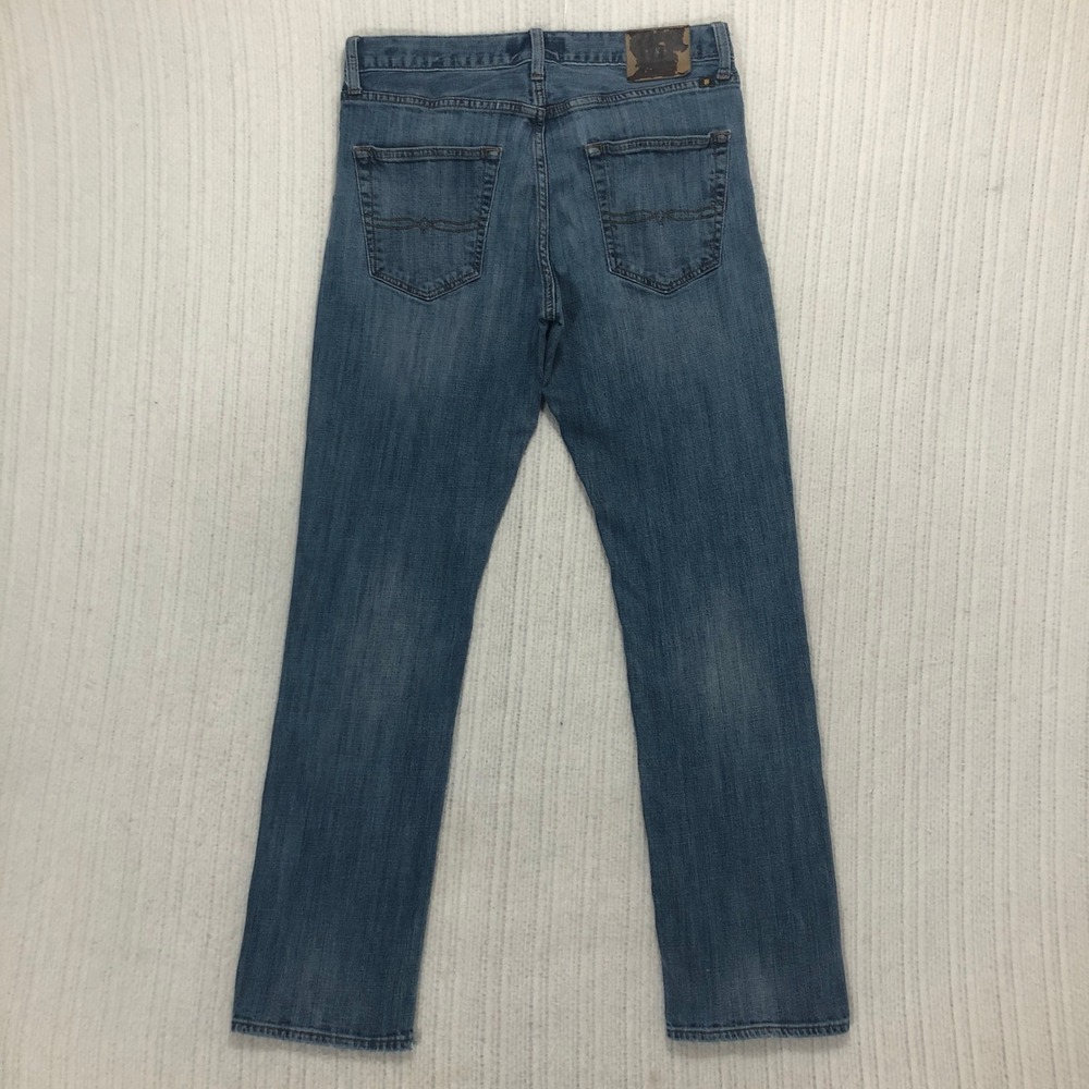 Lucky Brand 410 Athletic Fit Jeans Men's‎ 31x34 Blue Denim Read Description - Picture 6 of 10